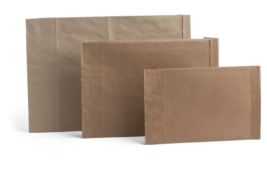 Buste Spedizione Kraft/Fibra d’Erba Eco, da 100 Pezzi | Personalizzabili
