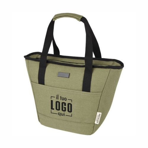 Borsa termica portapranzo per 9 lattine in canvas riciclato certificato GRS Joey - 6L