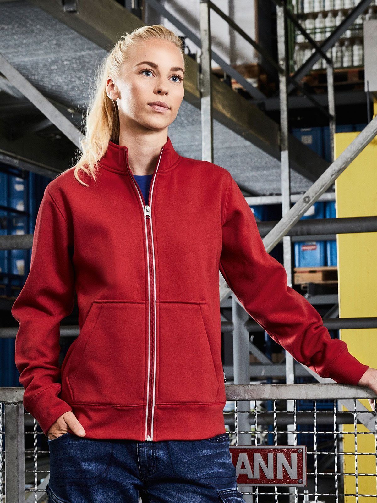 Felpa Ladies' Doubleface Work Jacket