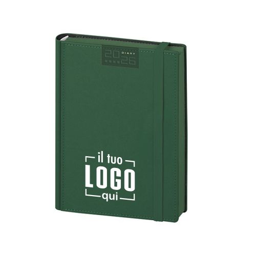 Agenda Giornaliera 15x21 con Elastico | Compatta | Personalizzata