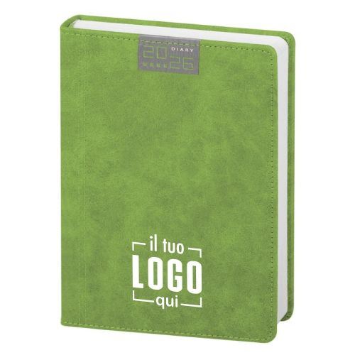 Agenda Giornaliera 324 Pagine S/D/A | Multilingue con Quadranti Imbottiti e Astuccio