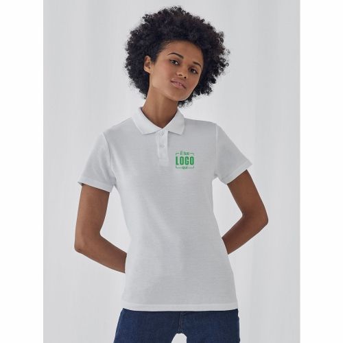 Polo Donna Manica Corta Cotone uet Personalizzata - B&C Collection