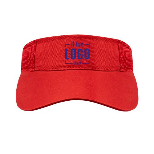 Visiera Colorata Pannelli Rete & Chiusura Velcro| Personalizzata