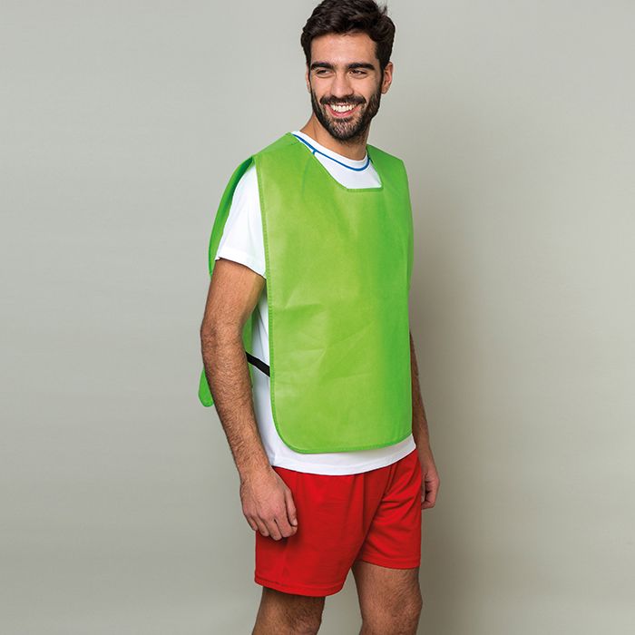 Pettorina o fratino da allenamento per eventi in TNT personalizzata