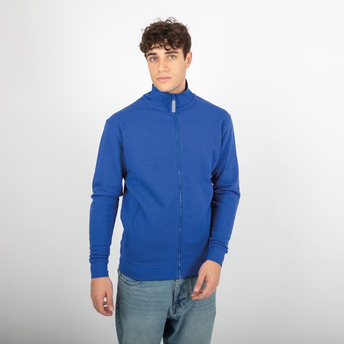Felpa con Collo a Lupetto e Zip Lunga 280 g/m² | Personalizzata