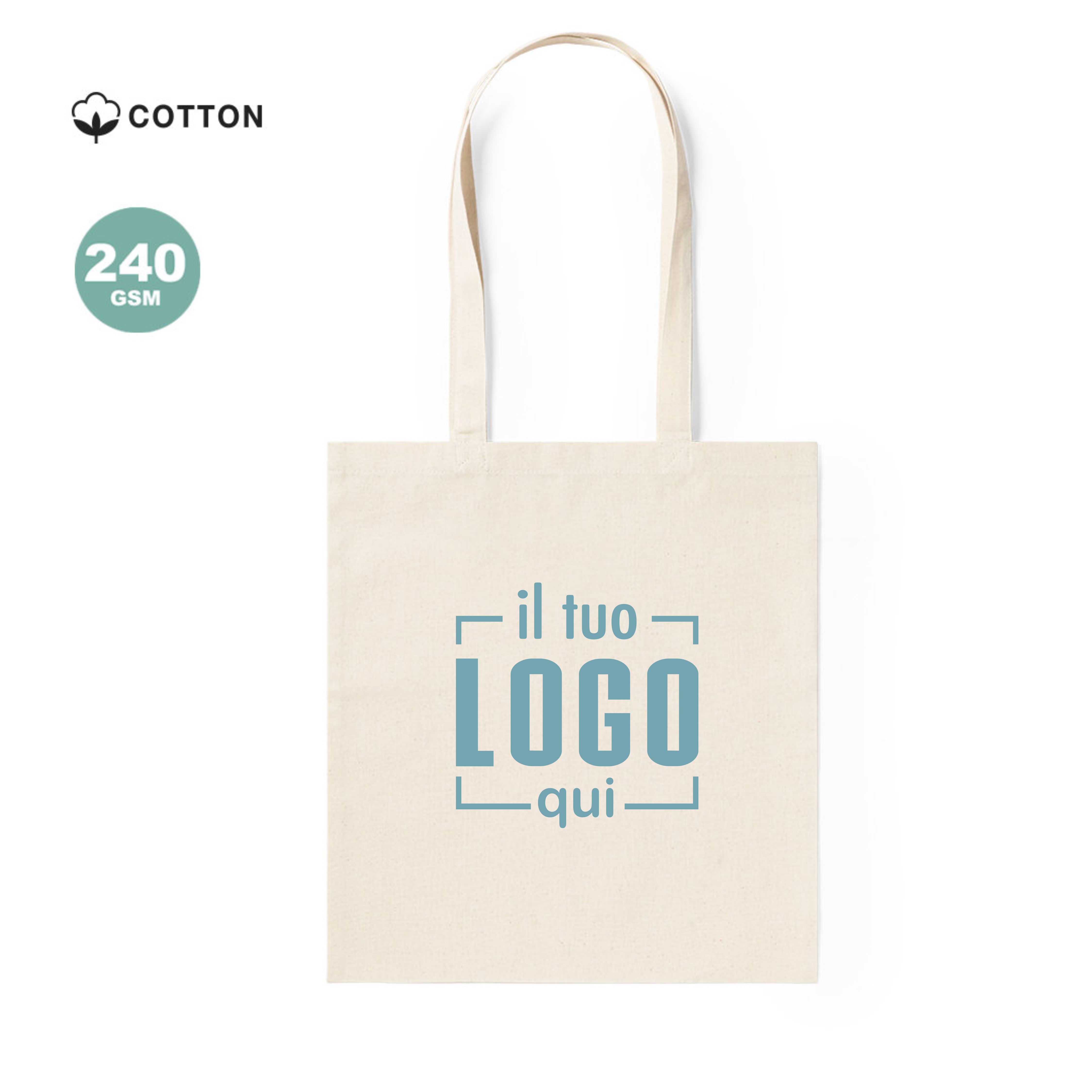 Borse Shopper Personalizzate Stampa A Caldo Robusta Shopper In