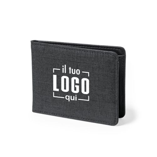 Elegante Portafoglio in Poliestere RPET Personalizzato Perfetto come Idea Regalo