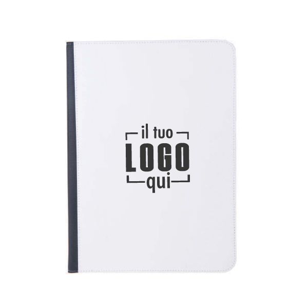 Cartella Porta Blocco in Poliestere con Tasche Interne Personalizzata Ideale come Gadget per Uffici-Towe
