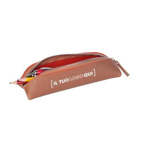 Astuccio penne bicolore con zip – Personalizzabile Cavallari