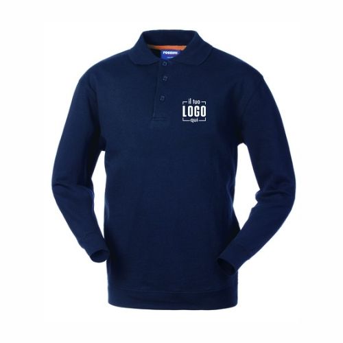 Felpa Tokyo collo polo