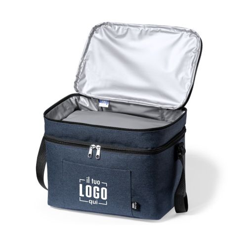 Borsa Termica 30x24 CM a Due Scomparti in RPET Personalizzata