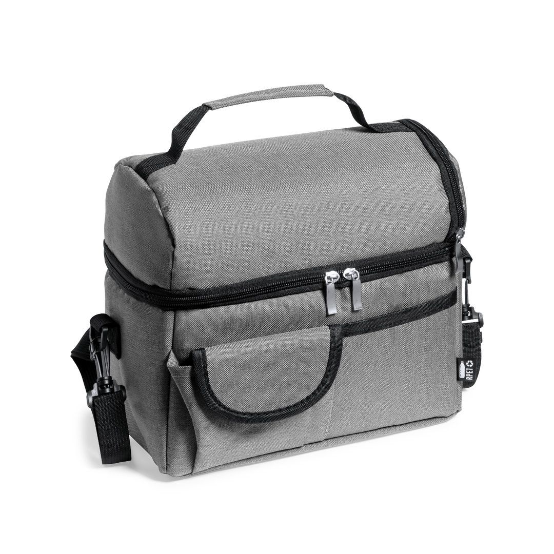Borsa Termica in RPET con Tracolla Regolabile Personalizzata Ideale per Tempo Libero, Mare