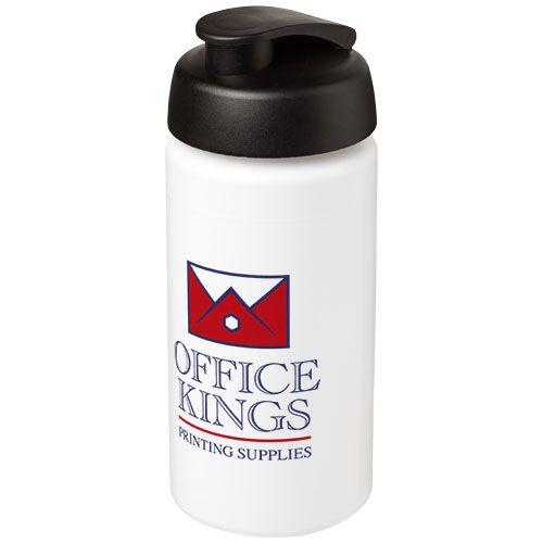 Borraccia sportiva Baseline® Plus da 500 ml con impugnatura e coperchio a scatto