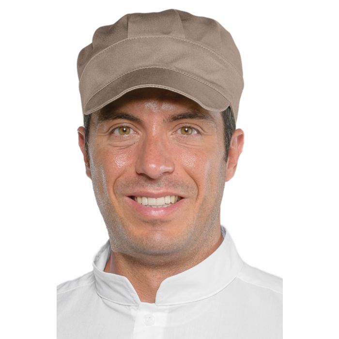 Cappello Sam Tortora con Visiera | Regolabile da Cucina | Personalizzato