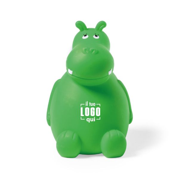 Salvadaio a Forma di Ippopotamo Personalizzato Ideale come Idea Regalo per Eventi, Compleanni