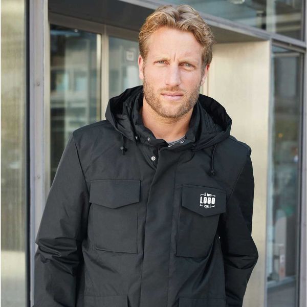 Giubbotto Uomo In Tessuto Antivento e Idrorepellente Personalizzato Ideale come Articolo per il Tempo Libero