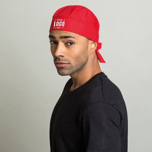 Bandana in Cotone Twill Personalizzabile Leggera e Colorata| Personalizzata