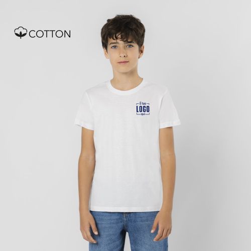 T-Shirt Bimbo Bianco Epika