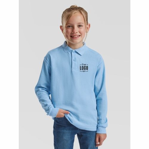 Polo Kids 65/35 Long Sleeve Polo