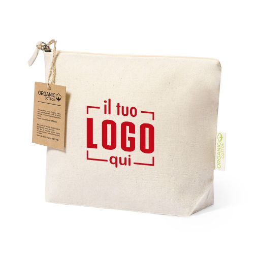 Beauty Case in cotone organico 100% | Eco-friendly e sostenibile