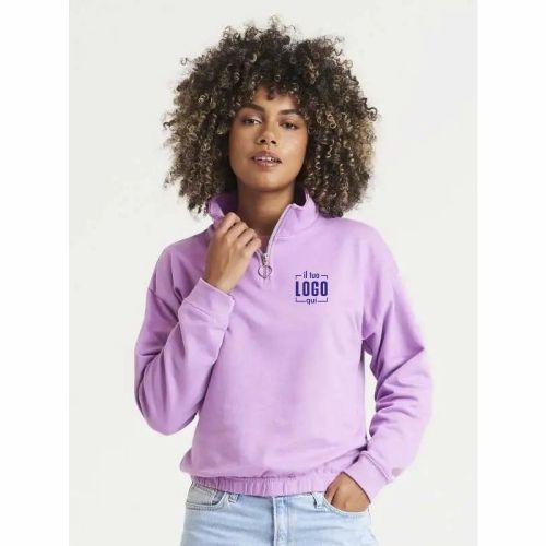 Womenï¿½s Cropped ï¿½ Zip Sweat