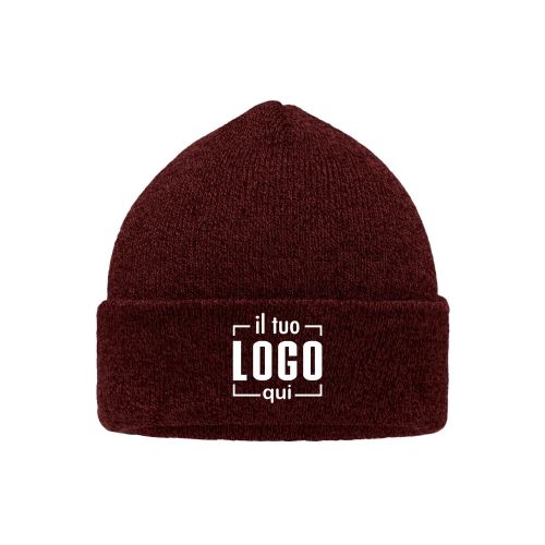 Cappello a Cuffia in Maglia Unisex Personalizzato