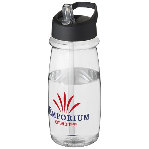 Borraccia sportiva H2O Active® Pulse da 600 ml con coperchio con beccuccio