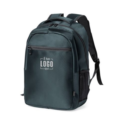 Zaino Eco-Friendly in Nylon Riciclato Imbottito per Laptop Personalizzato