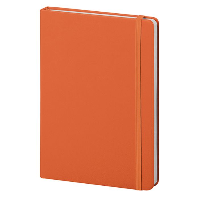 Notes 14x21 in Pelle 160 Fogli a Righe ed Elastico e Segnapagine Personalizzato, Perfetto come Gadget Merchandising-PU NOTES