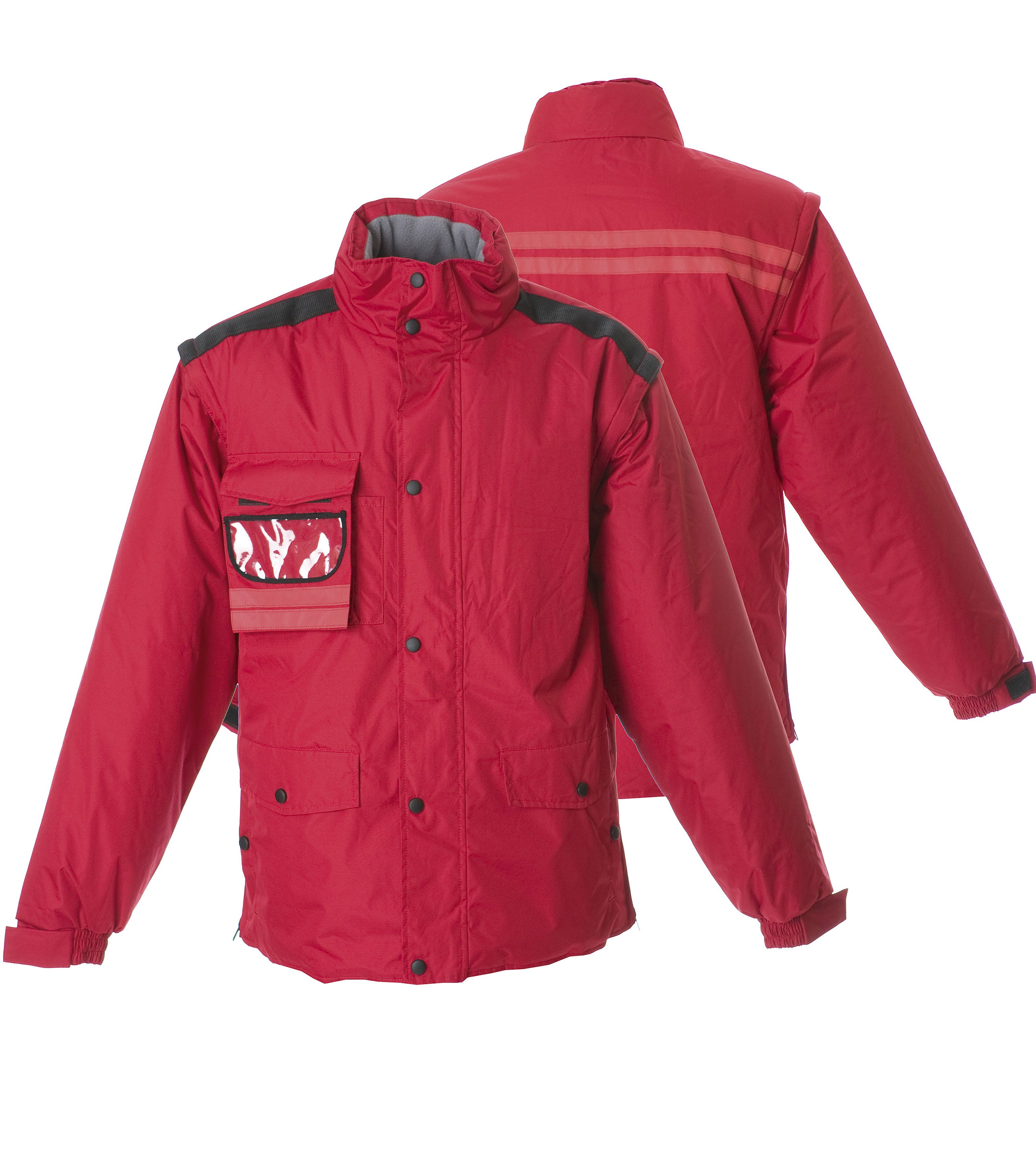 Giacca Softshell Lavoro Giacca Softshell Da Lavoro Professionale | Alta Visibilità Arancione, 320 G/m², Taglie M-XXXL - ART.MAS Giacca Alta Visibilità Uomo Invernale - Foto 2