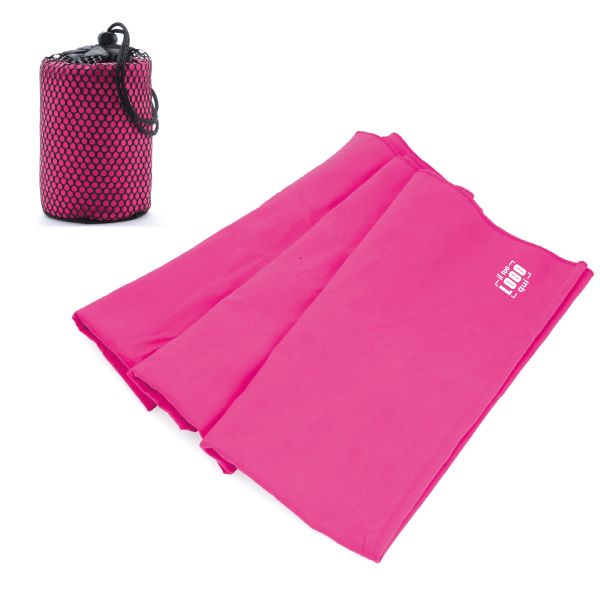 Asciugamano Assorbente in RPET Personalizzato Ideale come Gadget Mare, Piscina