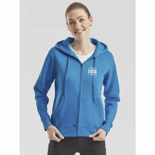 Felpa con Cappuccio Interno Caldo da Donna Personalizzata Ideale come Capo Sport, Promozionale