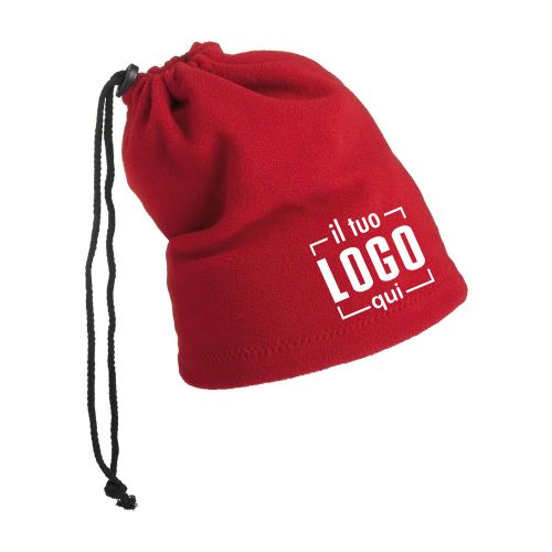 Berretto/sciarpa anti-pilling, PERSONALIZZABILE