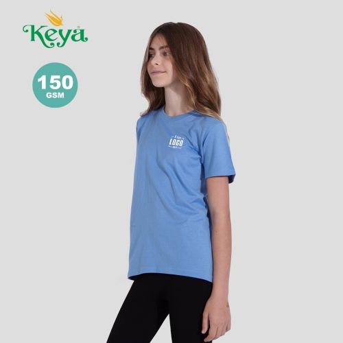 Maglietta Bambino Keya Cotone 100% Colorata| Personalizzata