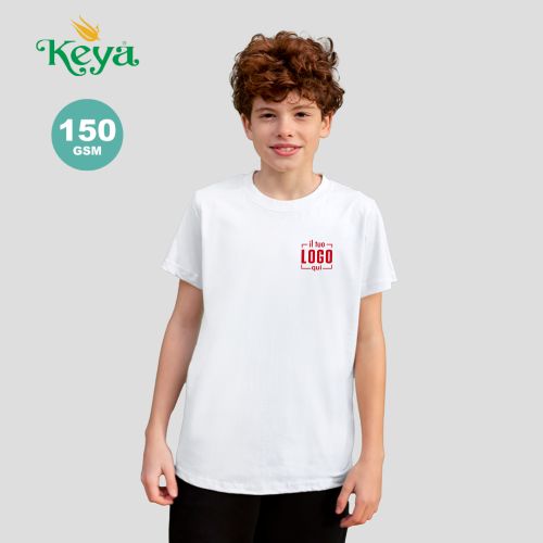 T-shirt Bambino Keya 100% Cotone 150g/m²| Personalizzata