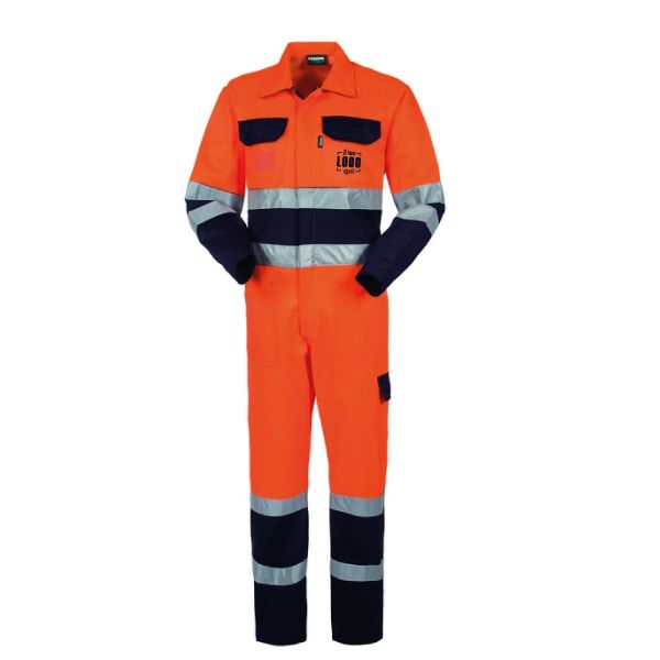 Tuta Alta Visibilità Massimo Confort Taglio Moderno con Molti Accessori Personalizzata - Rossini