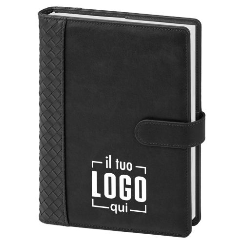 Agenda Giornaliera Personalizzata con Dorso Intrecciato | 324 Pagine