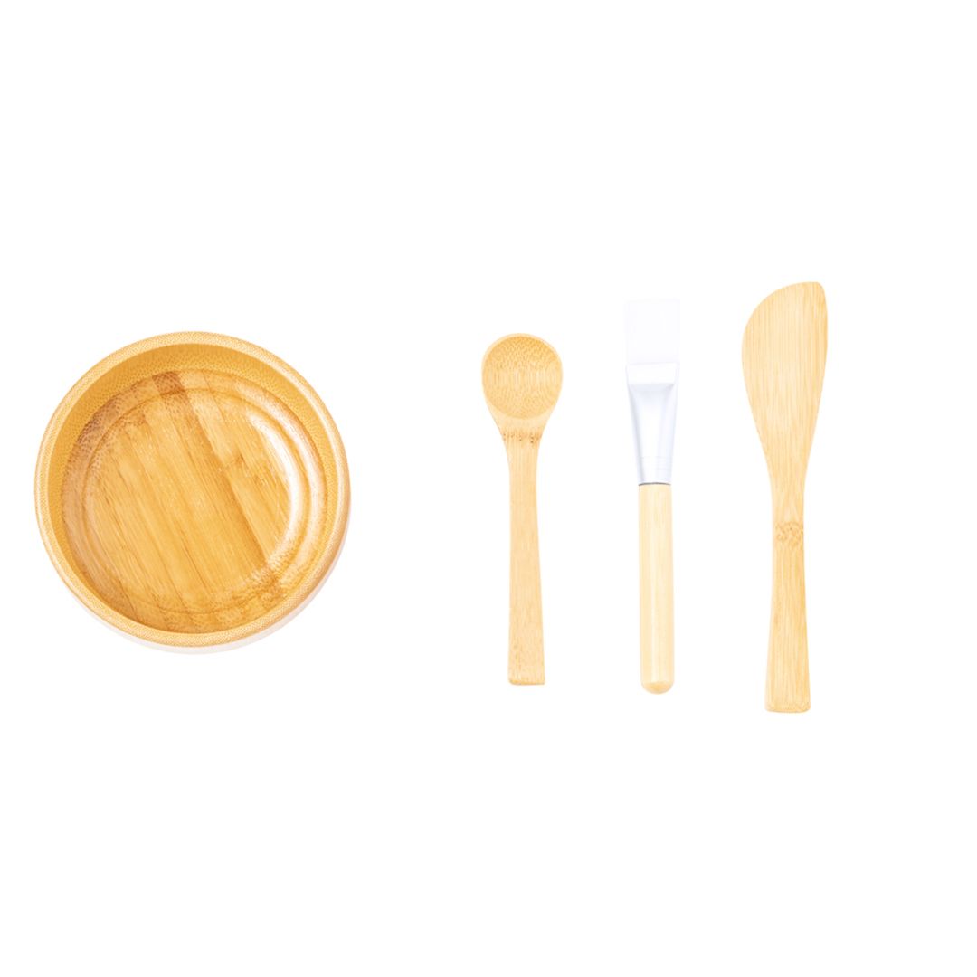 Set Completo per Pulizia del Viso in Bambù Personalizzato Perfetto come Idea Regalo per Specialisti nel Settore