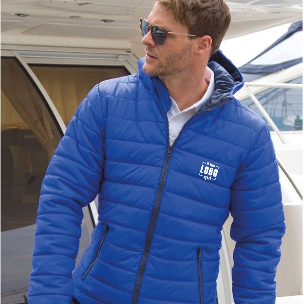 Piumino Leggero e Caldo Uomo in Poliestere Personalizzato Ideale come Articolo Promozionale Aziendale, Sport-Soft Padded Jacket
