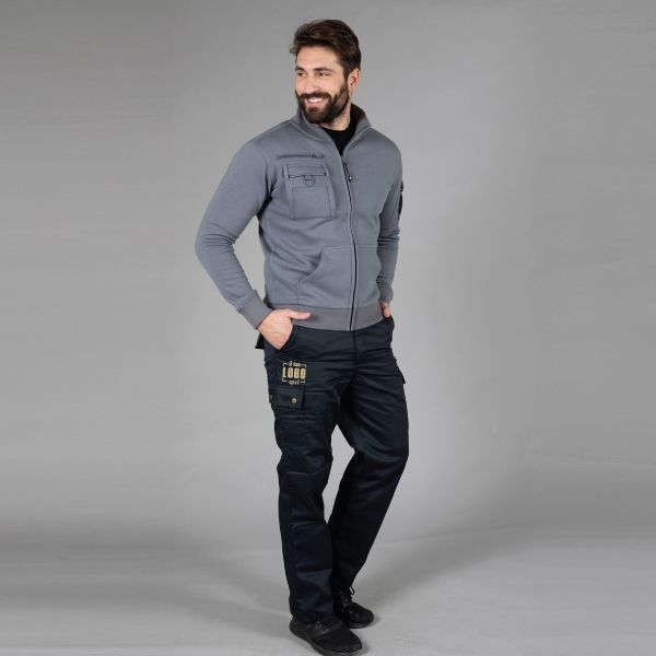 Pantalone Multitasche Invernale Uomo con Interno in Flanella Personalizzato Perfetto per Lavoro o Tempo Libero-MOSS