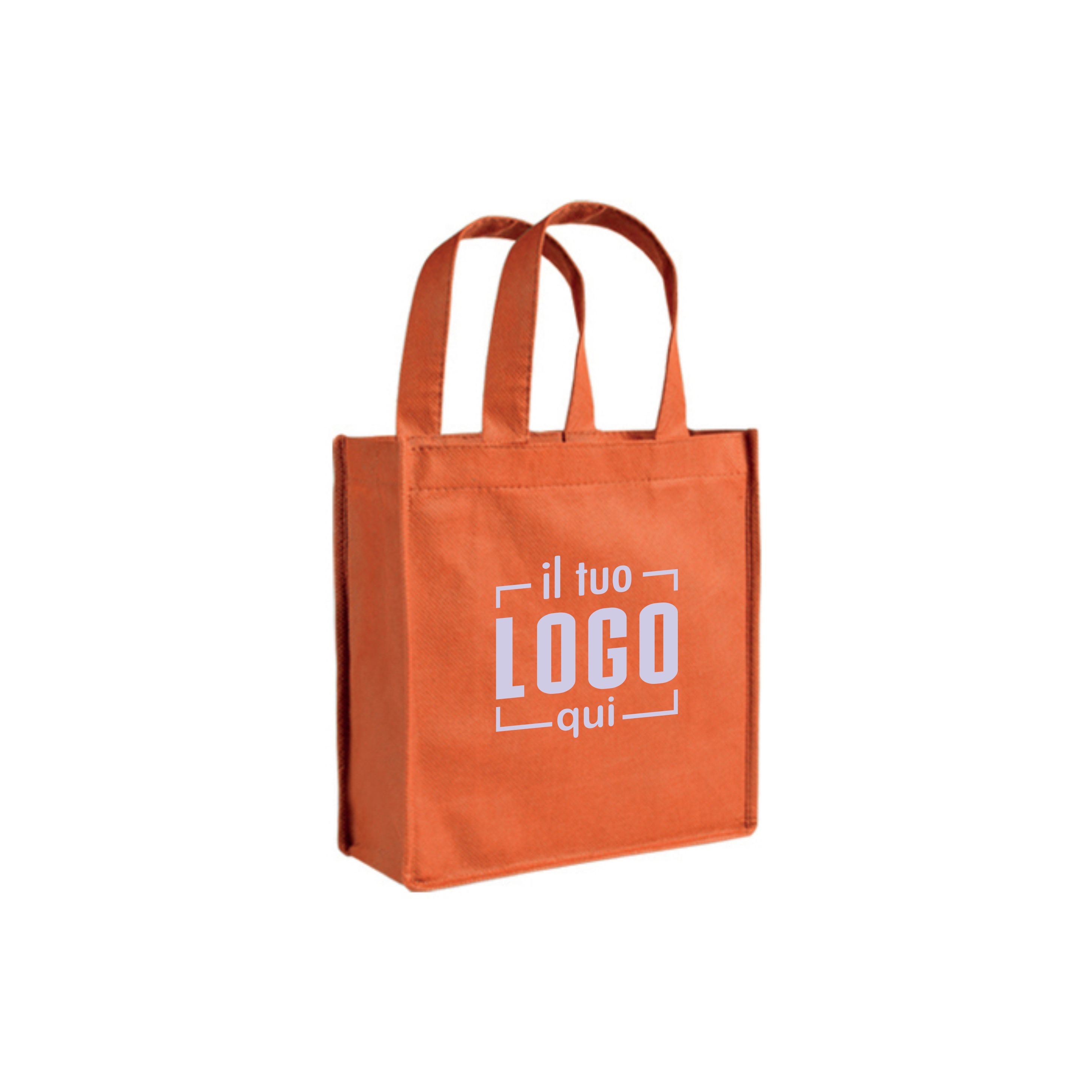 Borsa Mini in TNT 22x25 Perfetta come gadget Promozionale per Fiere o per Eventi