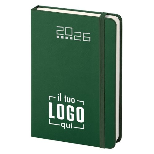 Agenda Settimanale 2026 da 192 Pagine | Tascabile, con Inserti e Tasca Porta Card | Personalizzata