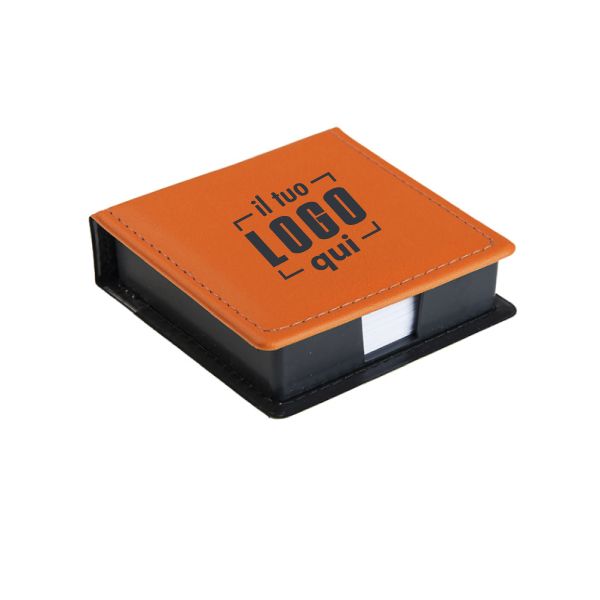 Porta Memo da Scrivania in Ecopelle Personalizzato Ideale da Ufficio