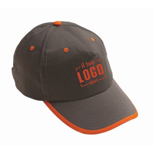 Berretto da Adulto Bicolore Poliestere Personalizzato - Rossini