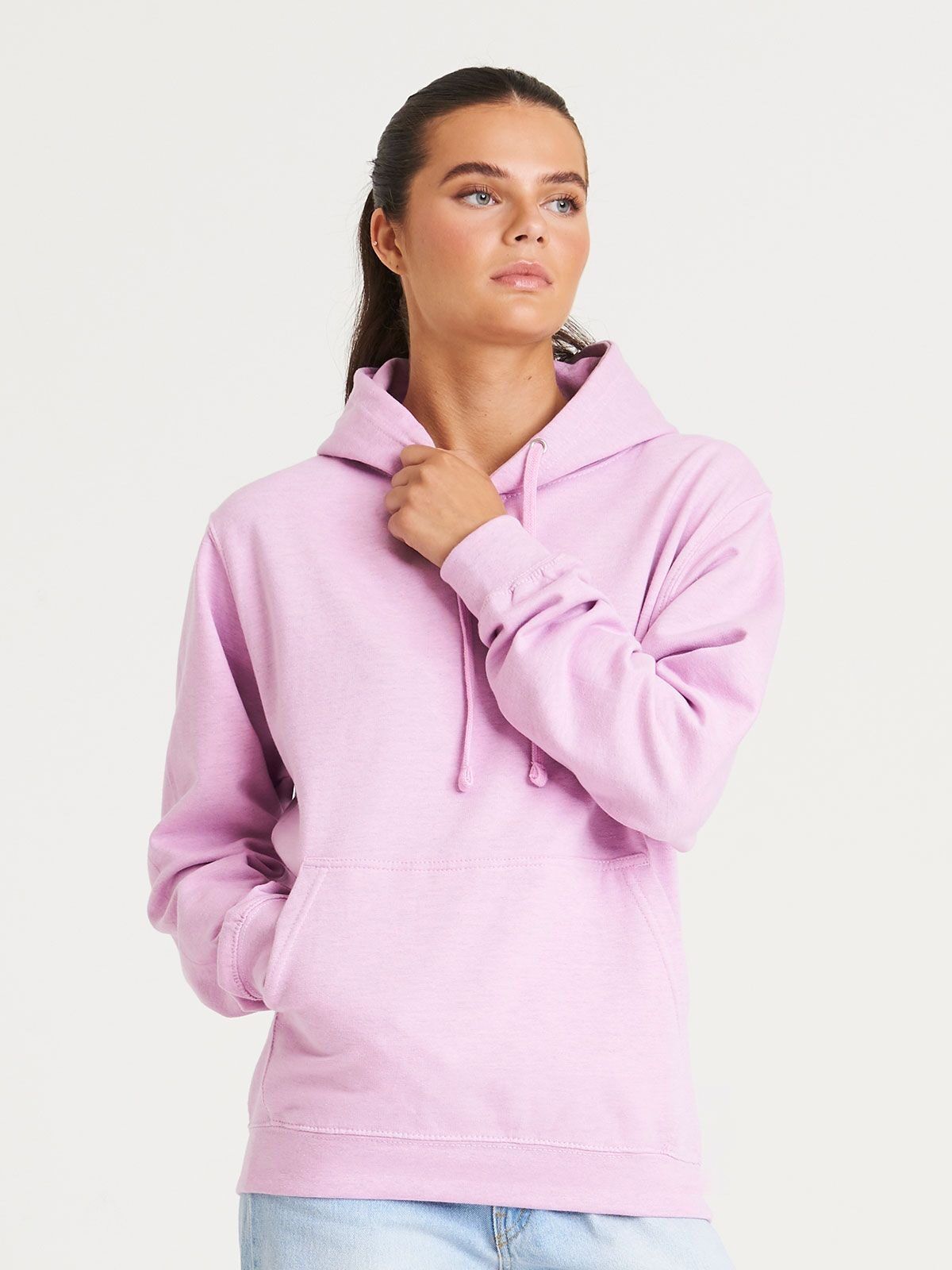 Felpa Unisex Cotone Ringspun Effetto Melange