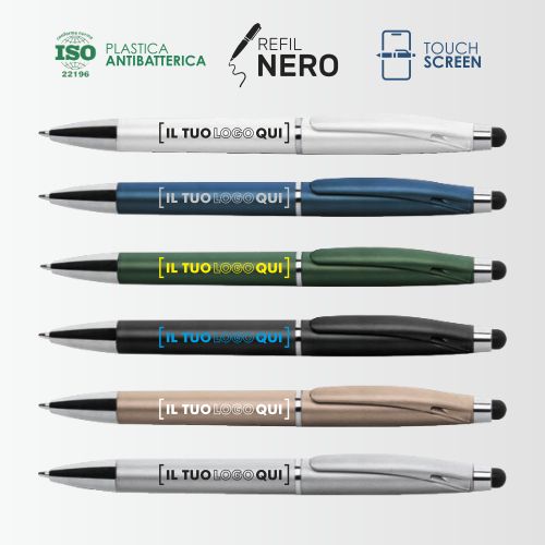 Penna Touch a Rotazione con Stampa Personalizzata