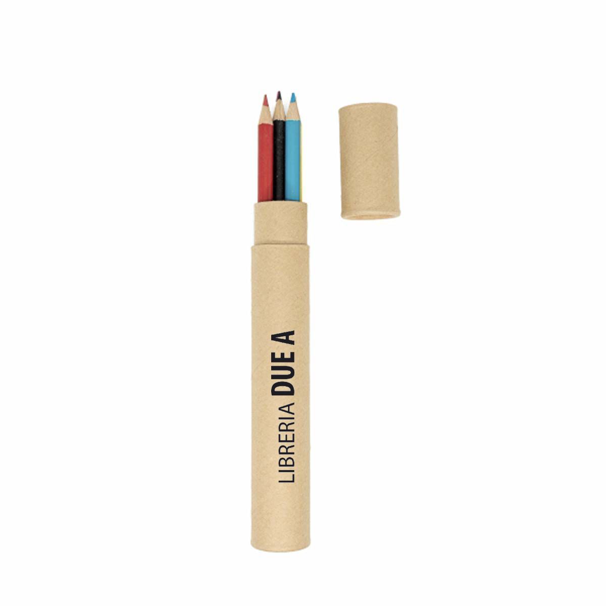 Set Colori Ecologico: Pastelli con Astuccio in Cartoncino