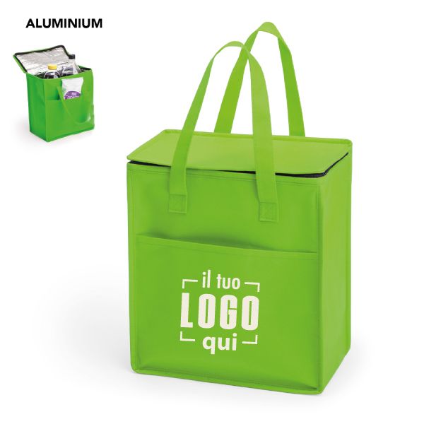 Borsa Termica in TNT con Interno in Alluminio, Personalizzata-LANS