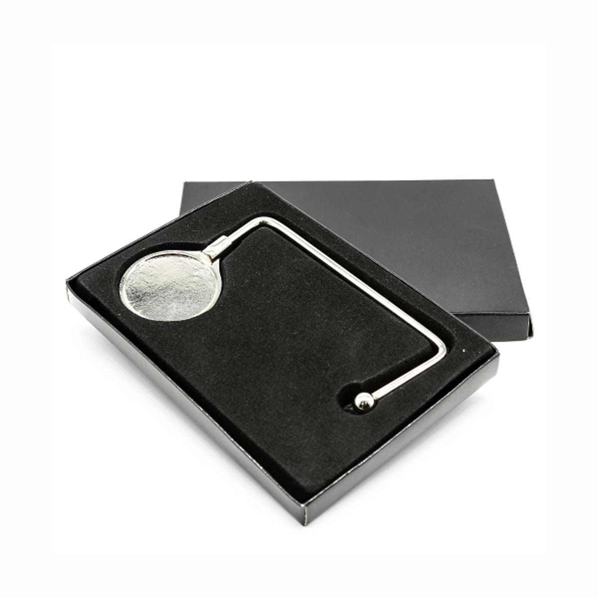 Appendi Borsa Luxe: Gancio in Metallo Cromato