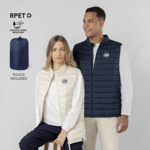 Gilet Unisex RPET – Leggero, Impermeabile e Sostenibile | Personalizzabile